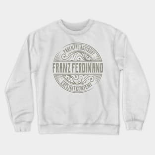 Franz Ferdinand Vintage Ornament Crewneck Sweatshirt